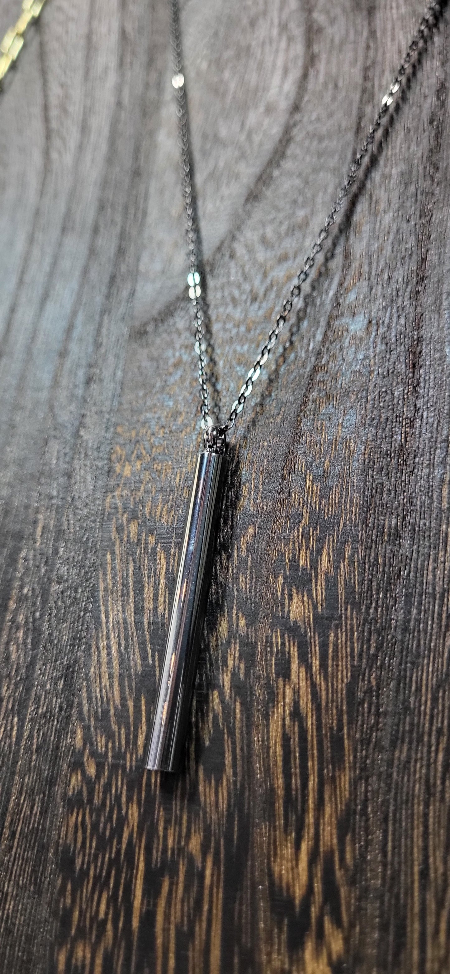 Pendant Necklace- solid bar