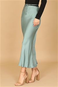 Mermaid Satiny Skirt