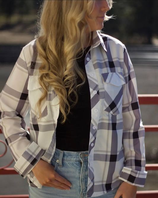 Plaid Button Up